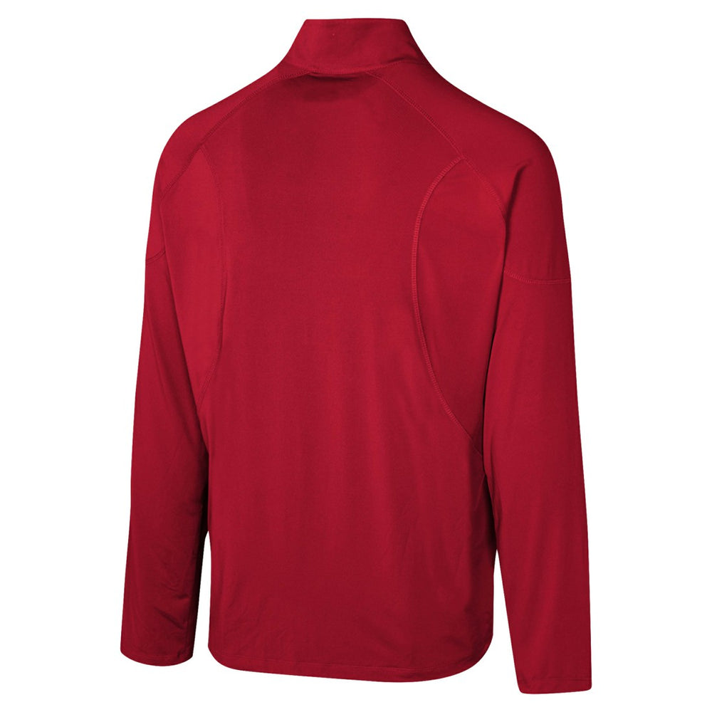 Tampa Bay Buccaneers Grind Iron Quarter-Zip Top Red | NFL