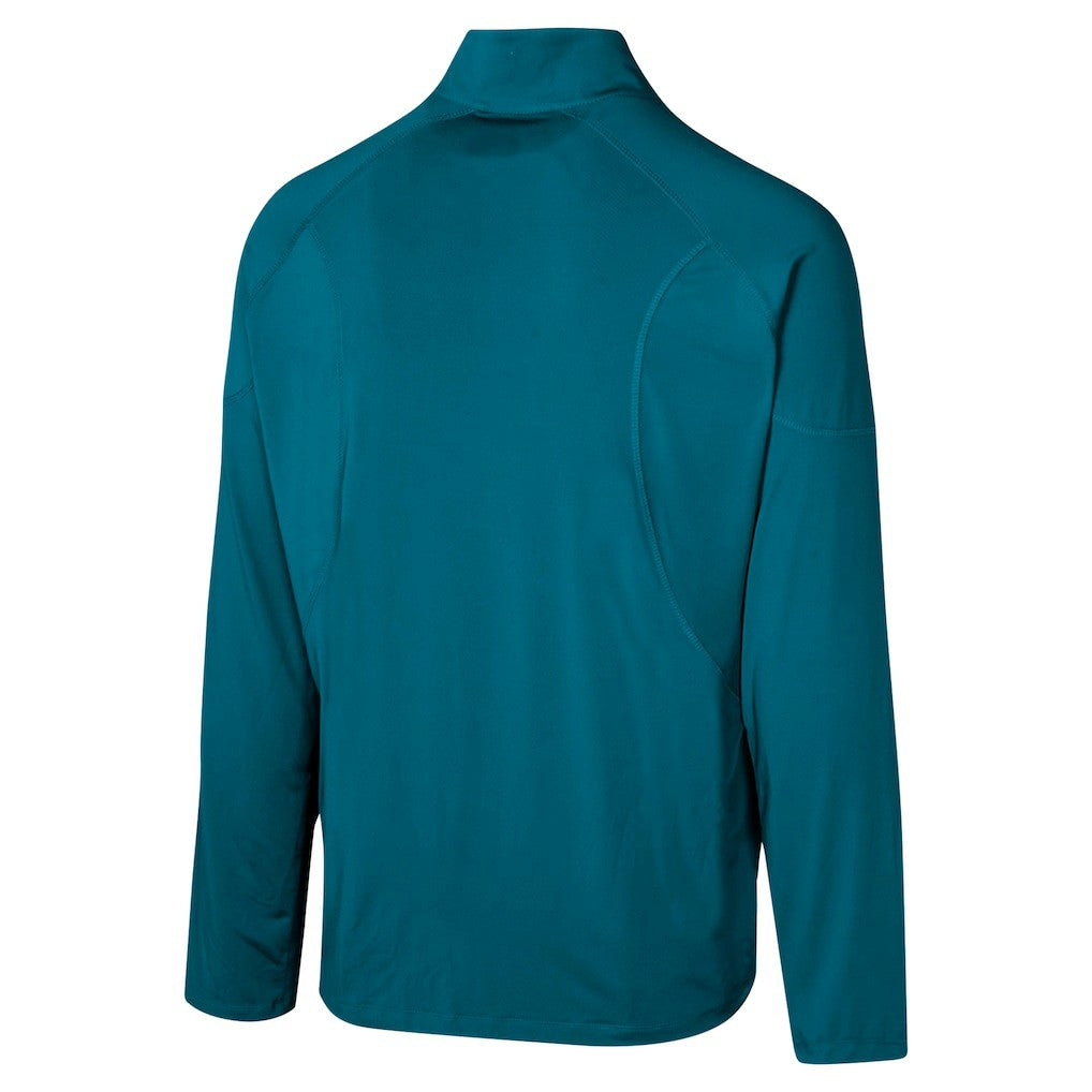 Jacksonville Jaguars Grind Iron Quarter-Zip Top Teal | NFL