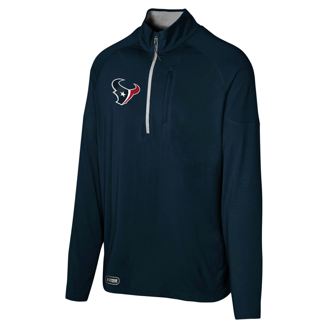 Houston Texans Grind Iron Quarter-Zip Top Navy | NFL