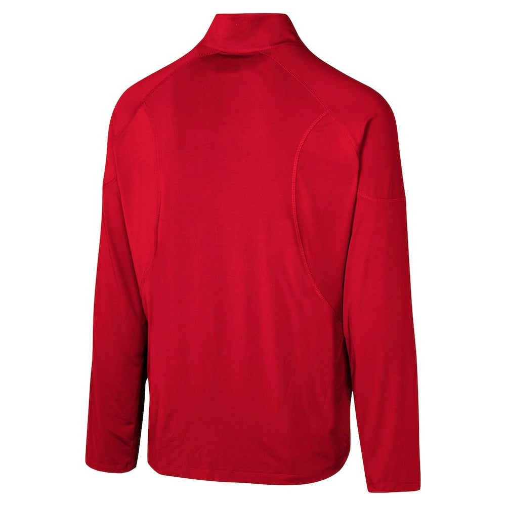 Atlanta Falcons Grind Iron Quarter-Zip Top Red | NFL