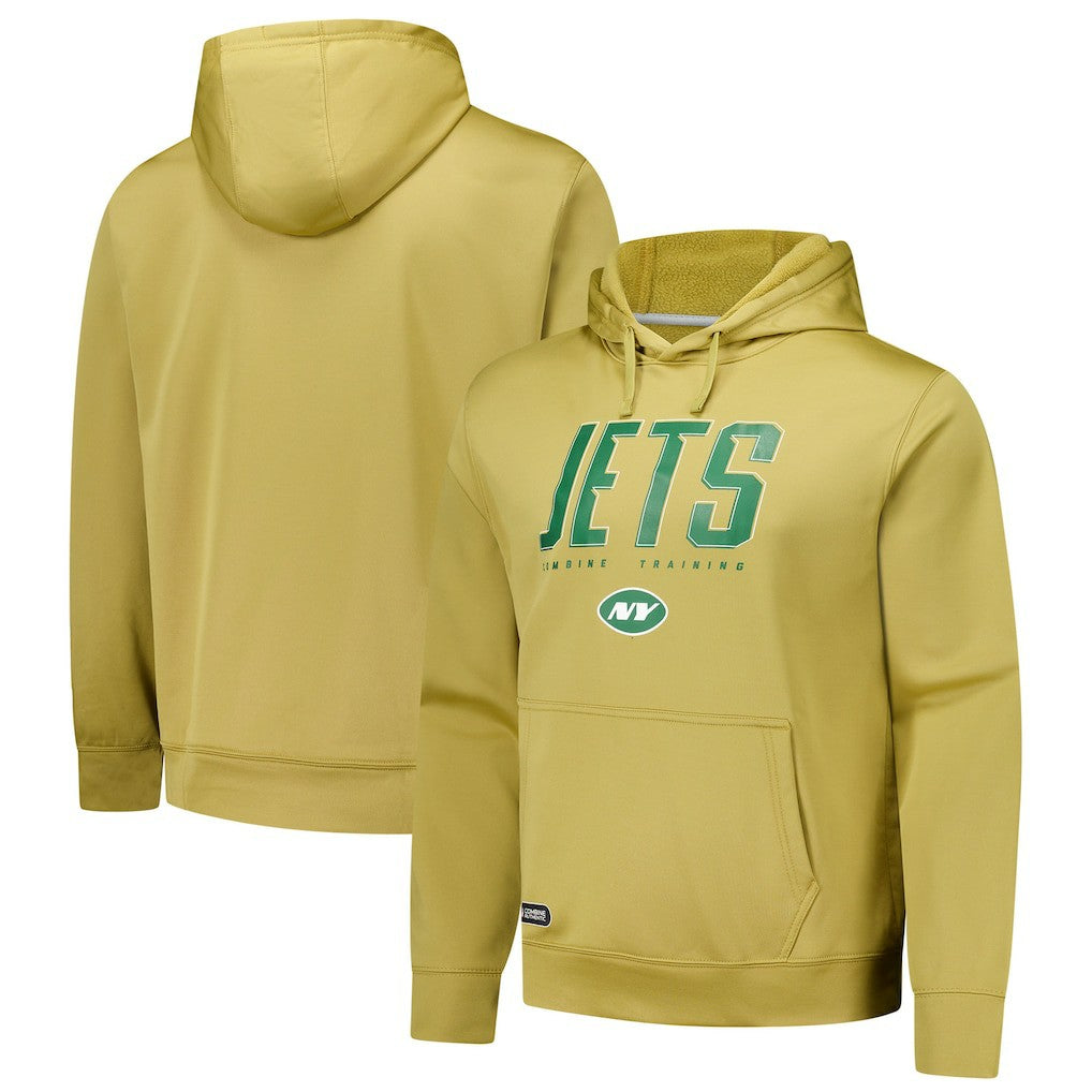 New York Jets Top Ranked Pullover Hoodie Khaki | NFL