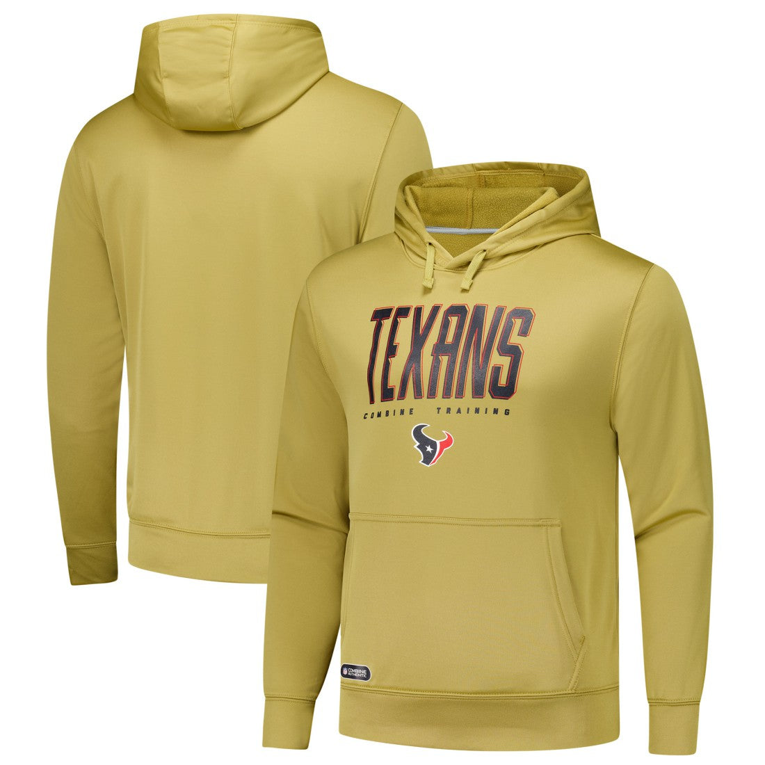 Houston Texans Top Ranked Pullover Hoodie Khaki | NFL