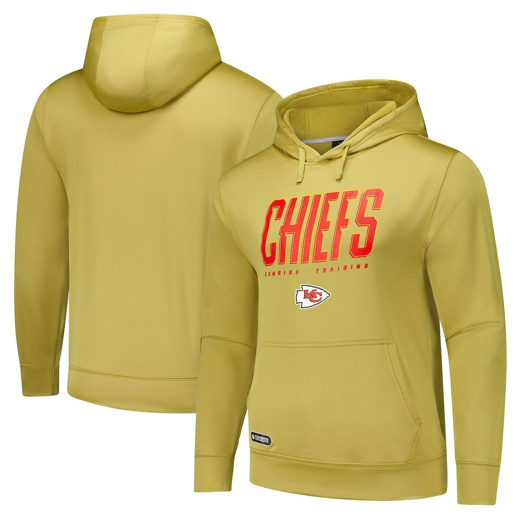 Kansas City Chiefs Top Ranked Pullover Hoodie Gold | NFL