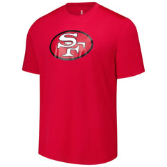 San Francisco 49ers Stadium Retro T-Shirt Scarlet | NFL