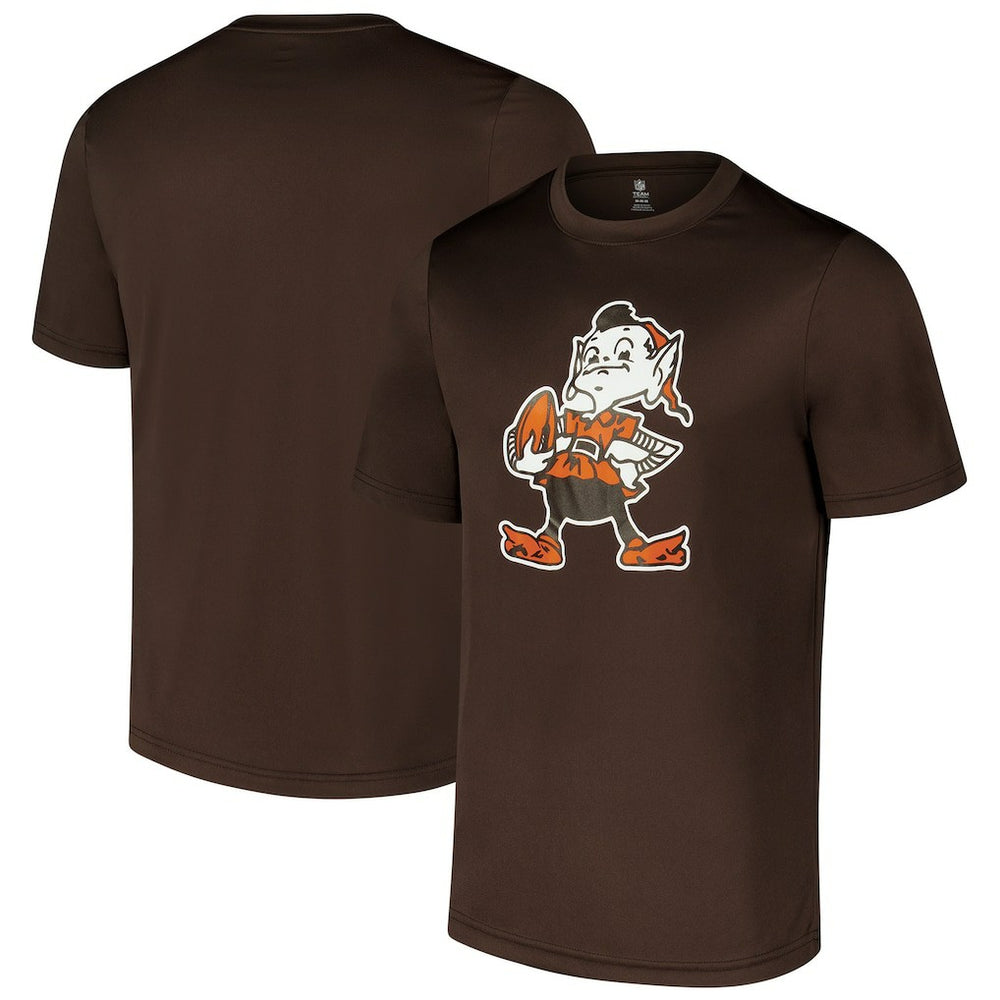 Cleveland Browns Stadium Retro T-Shirt Brown | NFL