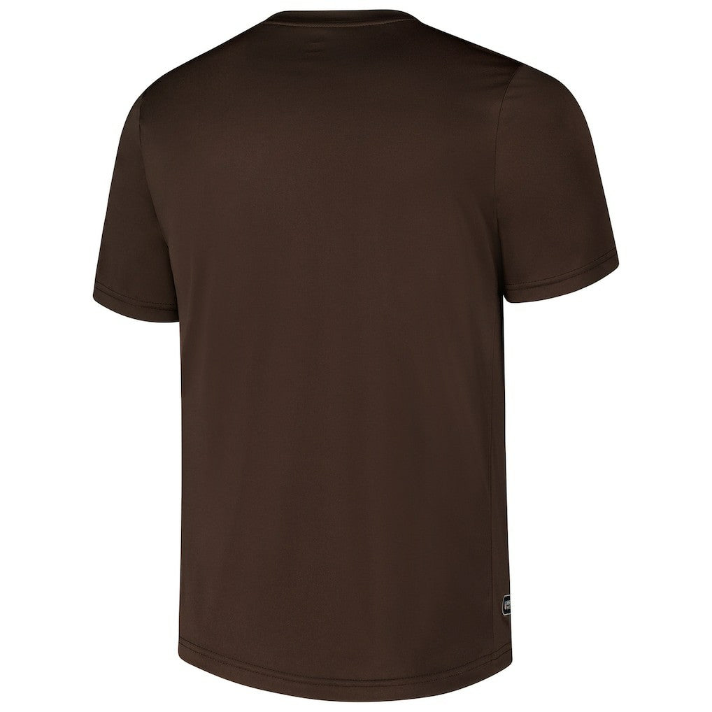 Cleveland Browns Stadium Retro T-Shirt Brown | NFL