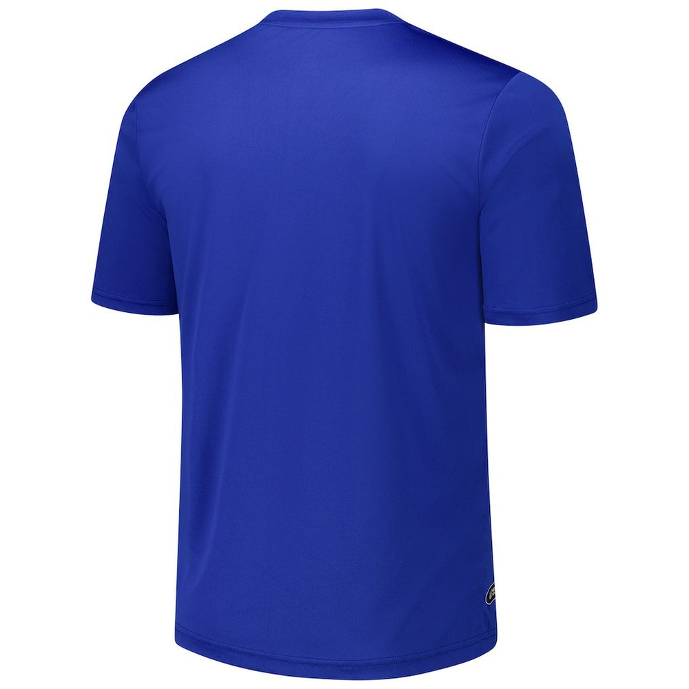New England Patriots Stadium Retro T-Shirt Royal | NFL