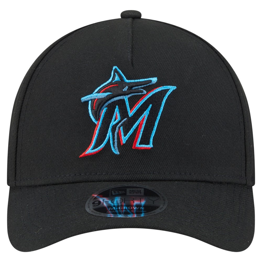 Miami Marlins New Era 9FORTY M-Crown Adjustable Hat - MLB