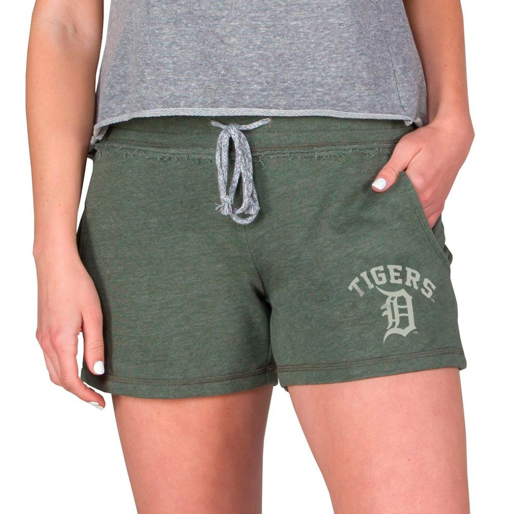Detroit Tigers Concepts Sport Women's Mainstream French Terry Tri-Blend Shorts - MLB