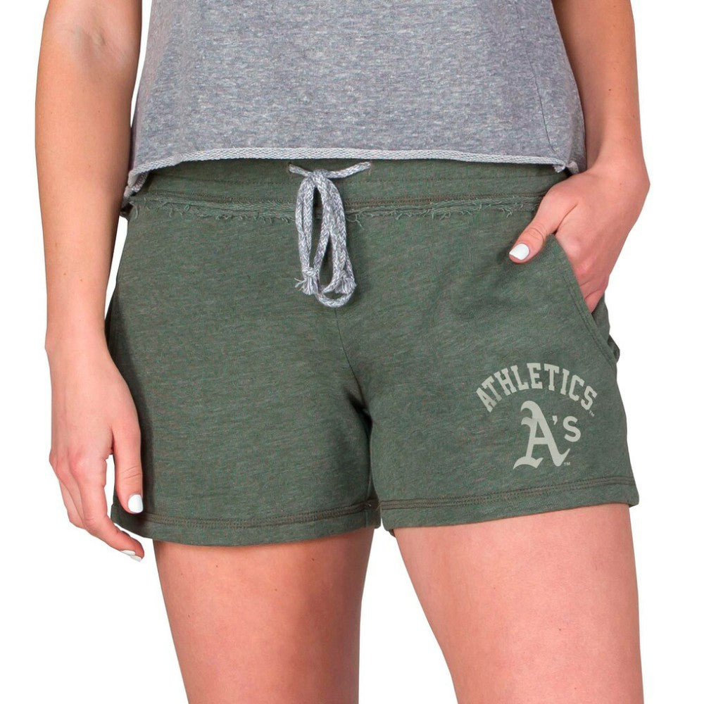 Athletics Concepts Sport Women's Mainstream French Terry Tri-Blend Shorts - MLB