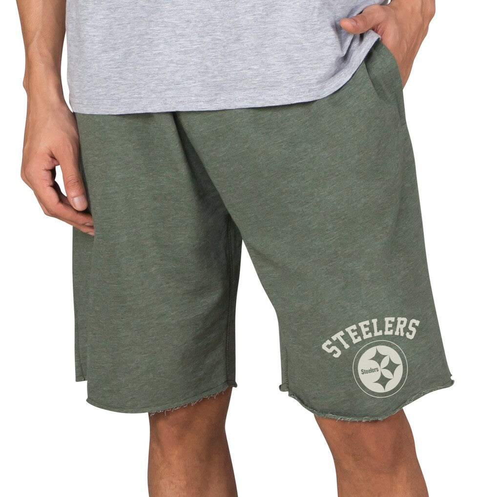 Pittsburgh Steelers Concepts Sport Mainstream Tri-Blend Shorts Green | NFL