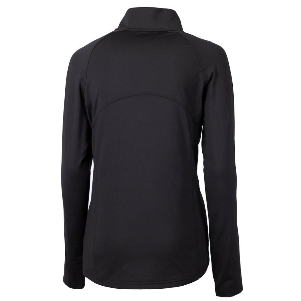 Los Angeles Dodgers Cutter & Buck Women's Adapt Eco Knit Stretch Recycled Half-Zip DryTec Top - MLB