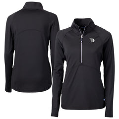 Cleveland Guardians Cutter & Buck Women's Adapt Eco Knit Stretch Recycled Half-Zip DryTec Top - MLB