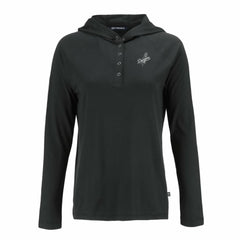 Los Angeles Dodgers Cutter & Buck Women's Coastline Epic Comfort Eco Recycled Raglan Long Sleeve Hoodie T-Shirt - MLB