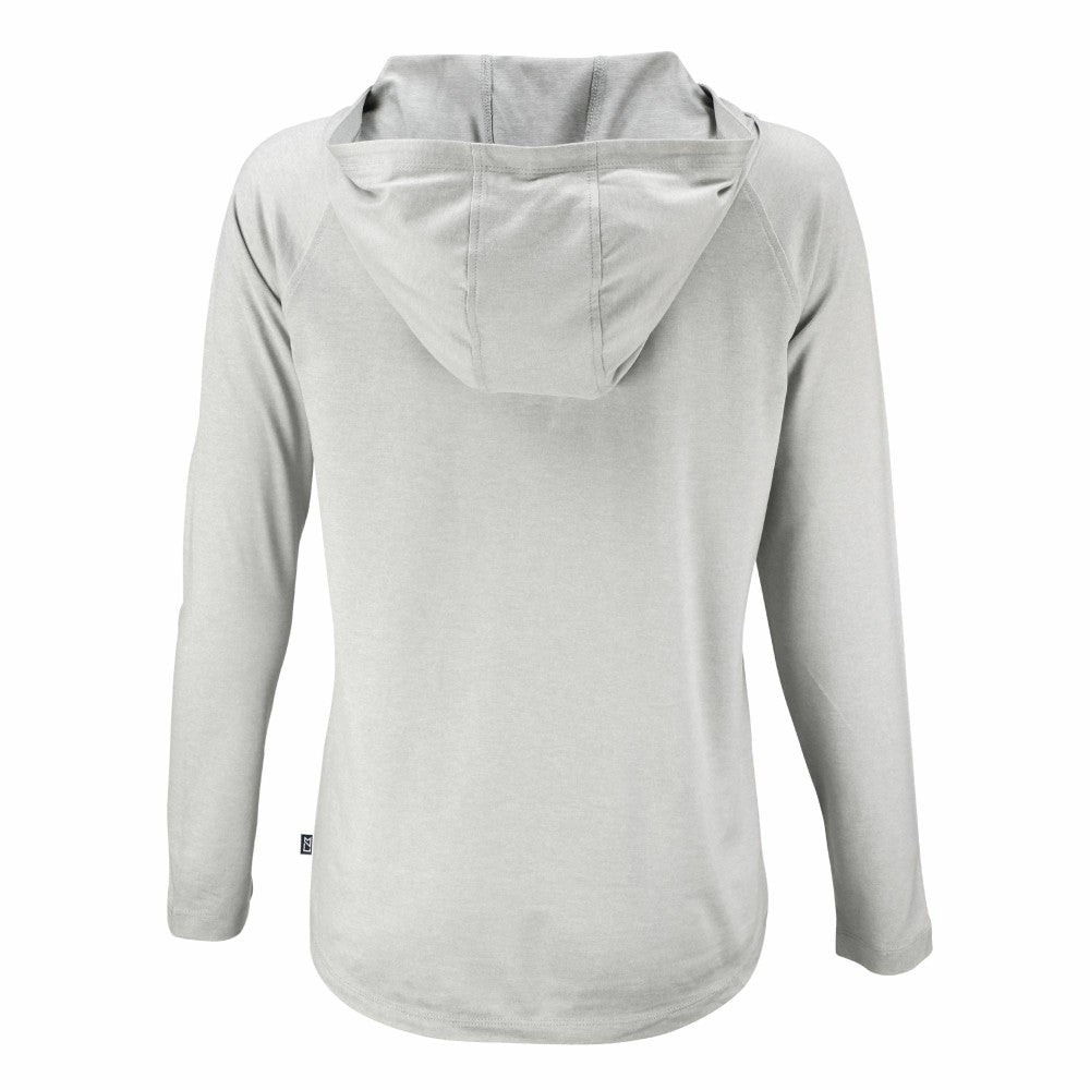Minnesota Twins Cutter & Buck Women's Coastline Epic Comfort Eco Recycled Raglan Long Sleeve Hoodie T-Shirt - MLB