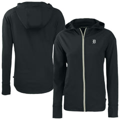 Detroit Tigers Cutter & Buck Women's Daybreak Eco Recycled Full-Zip Hoodie - MLB