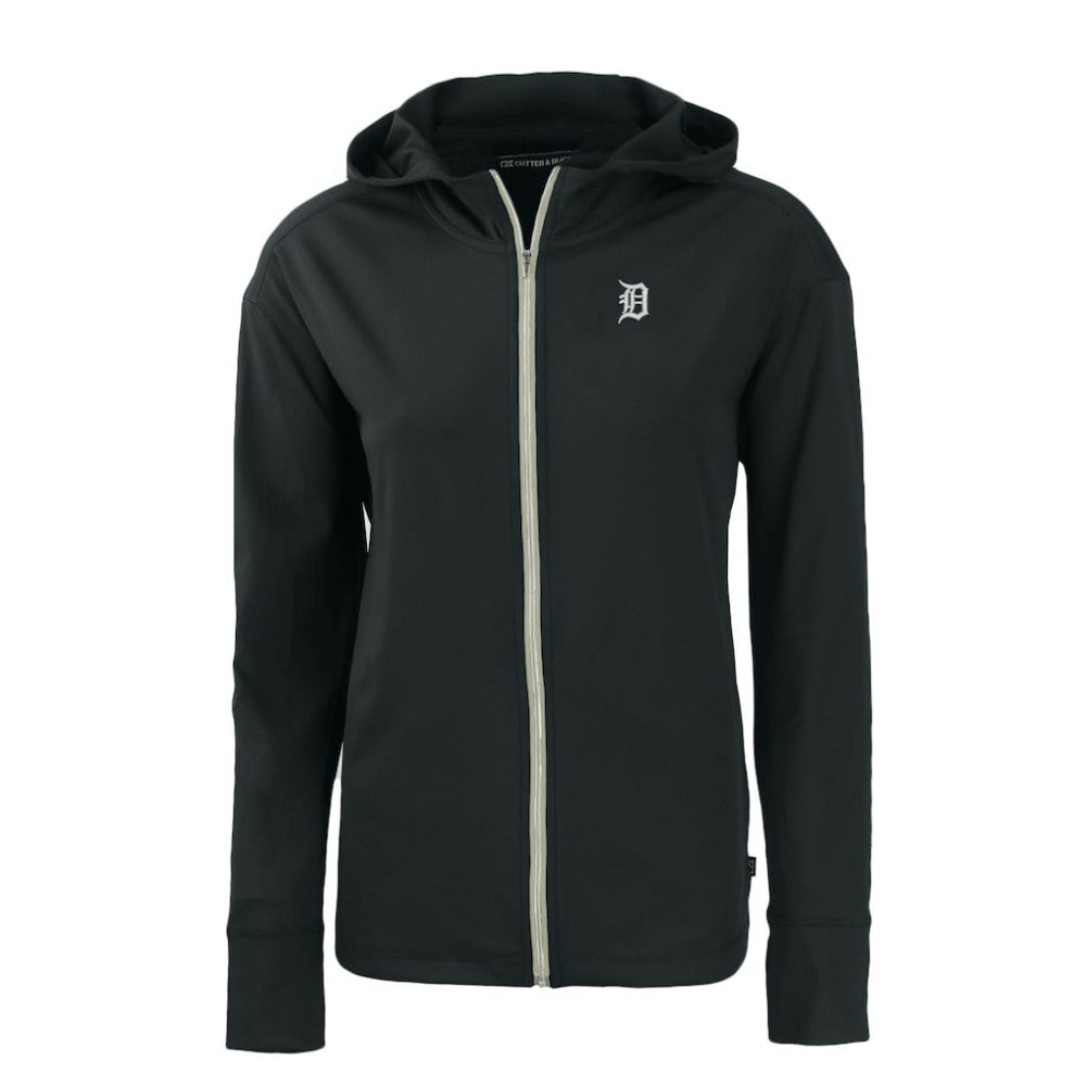 Detroit Tigers Cutter & Buck Women's Daybreak Eco Recycled Full-Zip Hoodie - MLB