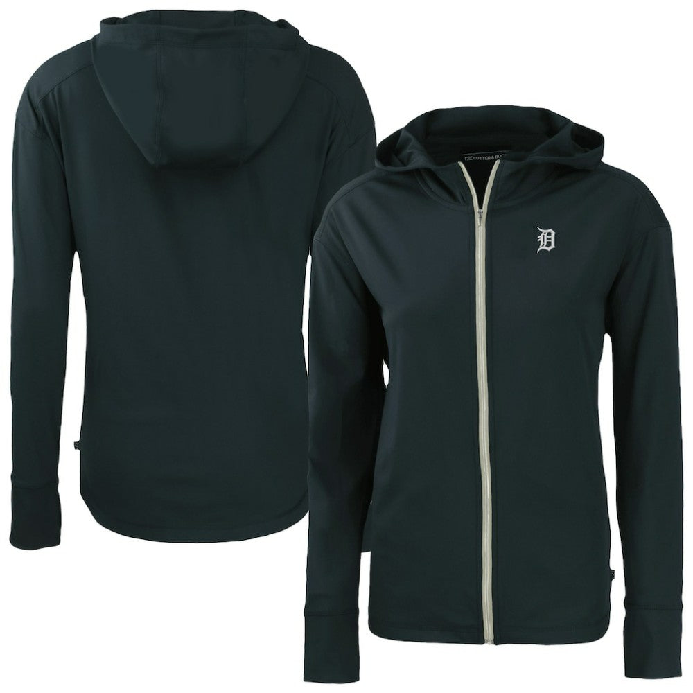 Detroit Tigers Cutter & Buck Women's Daybreak Eco Recycled Full-Zip Hoodie - MLB