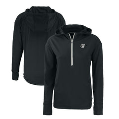 Baltimore Orioles Cutter & Buck Women's Daybreak Eco Recycled Half-Zip Hoodie - MLB