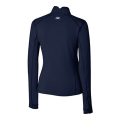 Detroit Tigers Cutter & Buck Women's Traverse Stretch Quarter-Zip Pullover Top - MLB