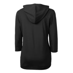 Arizona Diamondbacks Cutter & Buck Women's Virtue Eco Pique Half-Zip 3/4 Sleeve Pullover Hoodie - MLB