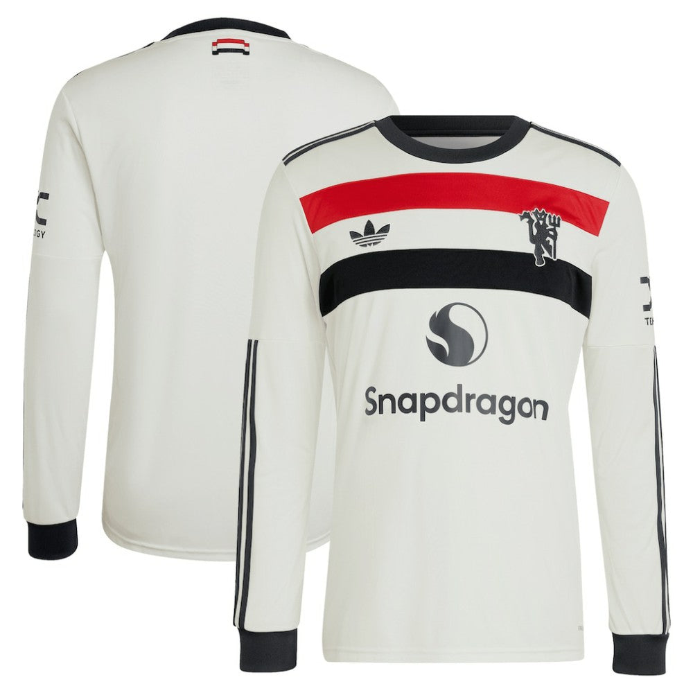 Manchester United Originals 2024/25 Third Replica Long Sleeve Jersey Cream | Adidas discount