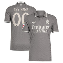 Real Madrid Originals 2024/25 Third Custom Jersey Charcoal | Adidas discount