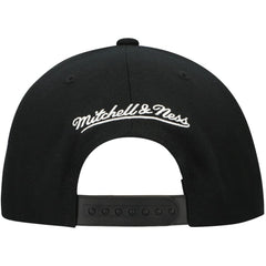 Boston Bruins Mitchell & Ness Team Snapback Hat - Black - NHL