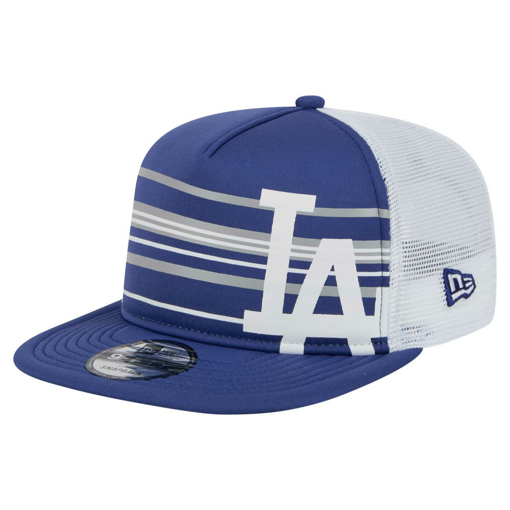 Los Angeles Dodgers New Era 9FIFTY A-Frame Trucker Snapback Hat - MLB