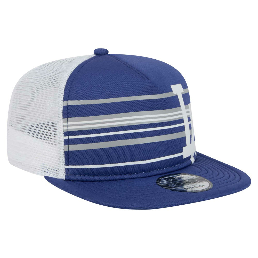 Los Angeles Dodgers New Era 9FIFTY A-Frame Trucker Snapback Hat - MLB