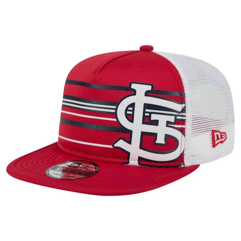 St. Louis Cardinals New Era 9FIFTY A-Frame Trucker Snapback Hat - MLB