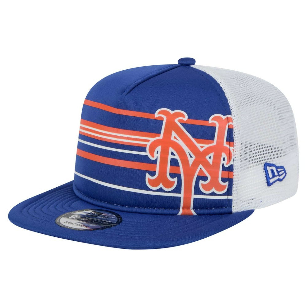 New York Mets New Era 9FIFTY A-Frame Trucker Snapback Hat - MLB