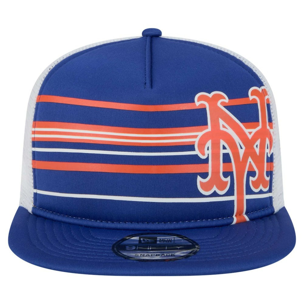 New York Mets New Era 9FIFTY A-Frame Trucker Snapback Hat - MLB