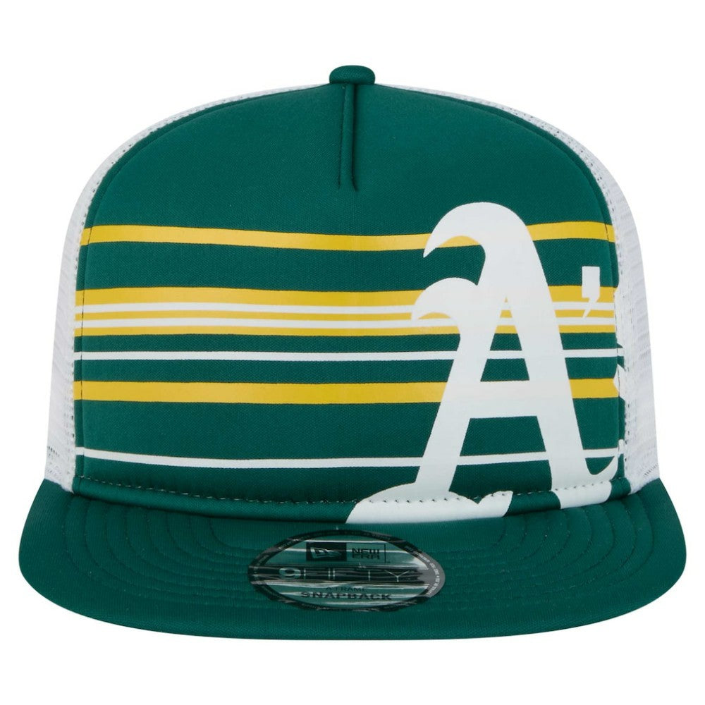 Athletics New Era 9FIFTY A-Frame Trucker Snapback Hat - MLB