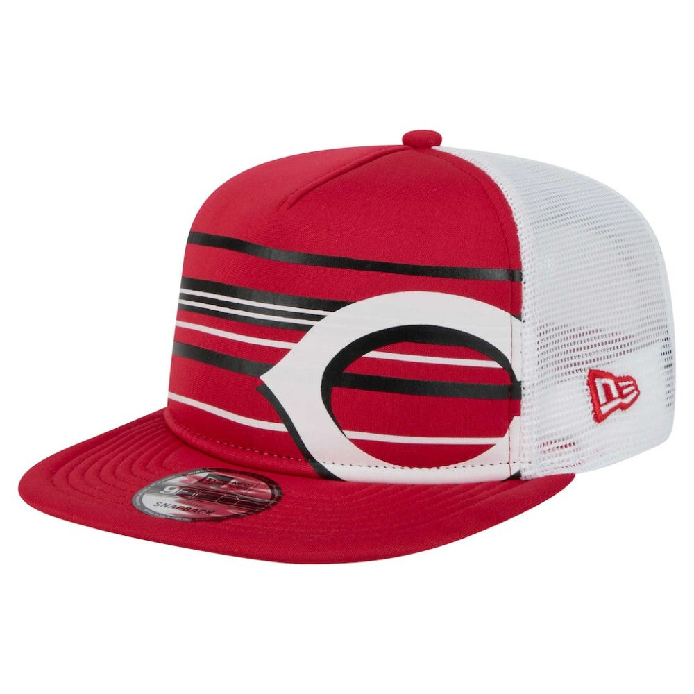 Cincinnati Reds New Era 9FIFTY A-Frame Trucker Snapback Hat - MLB
