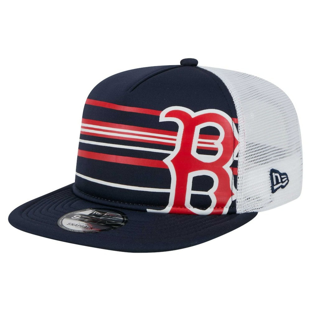 Boston Red Sox New Era 9FIFTY A-Frame Trucker Snapback Hat - MLB
