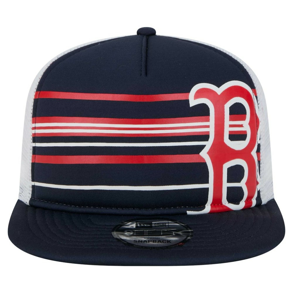 Boston Red Sox New Era 9FIFTY A-Frame Trucker Snapback Hat - MLB