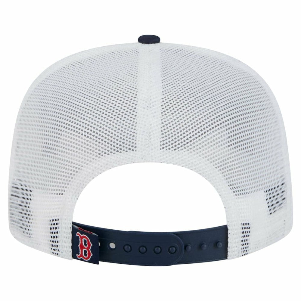Boston Red Sox New Era 9FIFTY A-Frame Trucker Snapback Hat - MLB