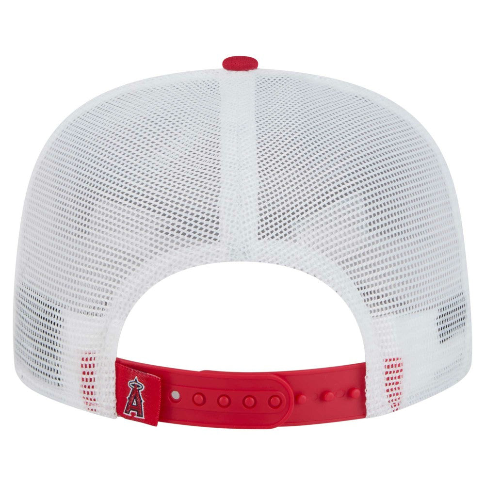 Los Angeles Angels New Era 9FIFTY A-Frame Trucker Snapback Hat - MLB