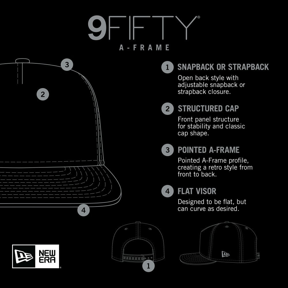 Los Angeles Angels New Era 9FIFTY A-Frame Trucker Snapback Hat - MLB