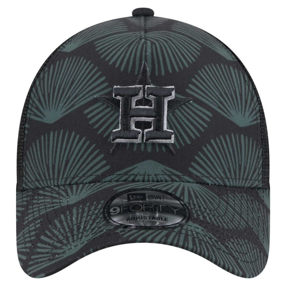 Houston Astros New Era 9FORTY A-Frame Trucker Adjustable Hat - MLB