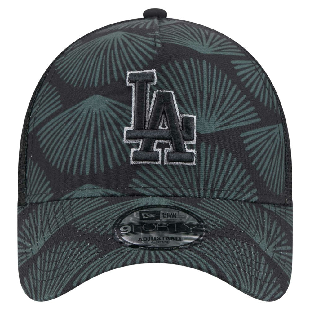 Los Angeles Dodgers New Era 9FORTY A-Frame Trucker Adjustable Hat - MLB