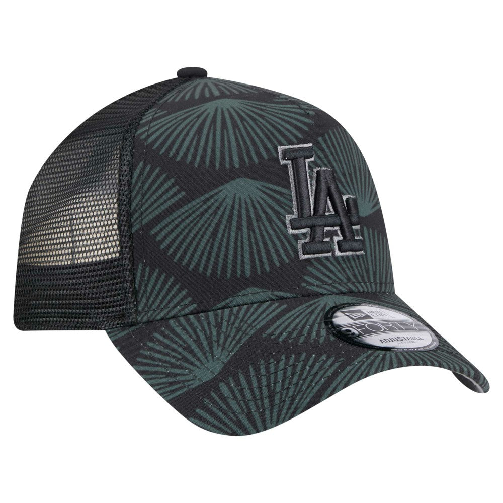 Los Angeles Dodgers New Era 9FORTY A-Frame Trucker Adjustable Hat - MLB