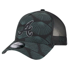 Atlanta Braves New Era 9FORTY A-Frame Trucker Adjustable Hat - MLB