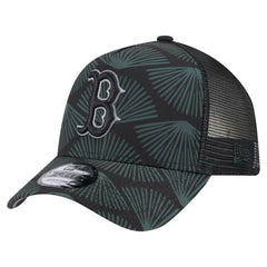 Boston Red Sox New Era 9FORTY A-Frame Trucker Adjustable Hat - MLB