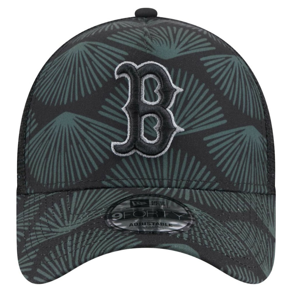 Boston Red Sox New Era 9FORTY A-Frame Trucker Adjustable Hat - MLB