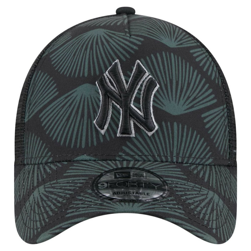 New York Yankees New Era 9FORTY A-Frame Trucker Adjustable Hat - MLB