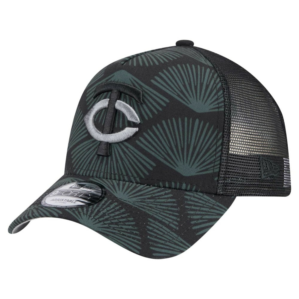 Minnesota Twins New Era 9FORTY A-Frame Trucker Adjustable Hat - MLB