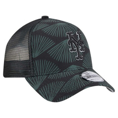 New York Mets New Era 9FORTY A-Frame Trucker Adjustable Hat - MLB