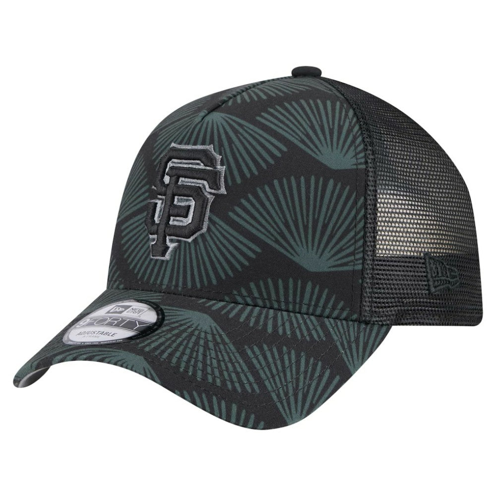 San Francisco Giants New Era 9FORTY A-Frame Trucker Adjustable Hat - MLB